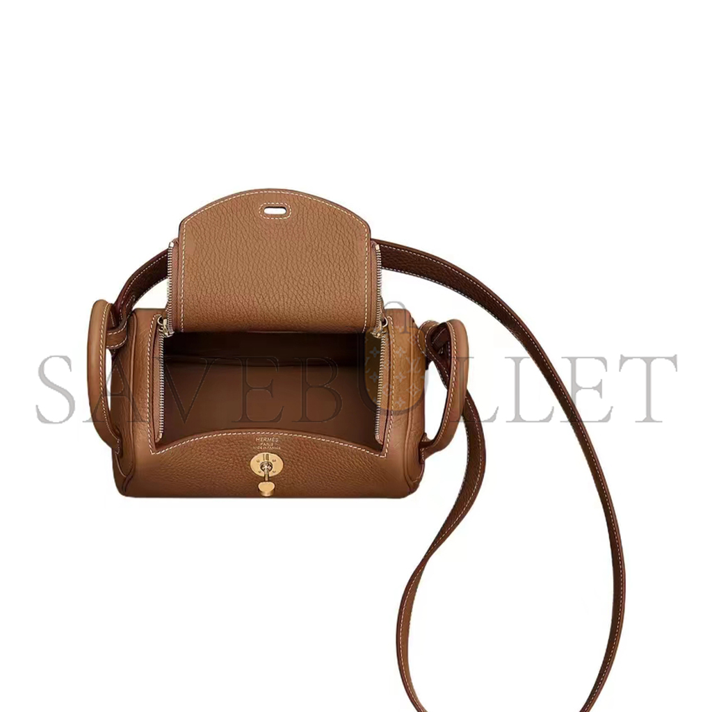 H**mes lindy mini 19 bag h079086cc37 (19*12*9.5cm)